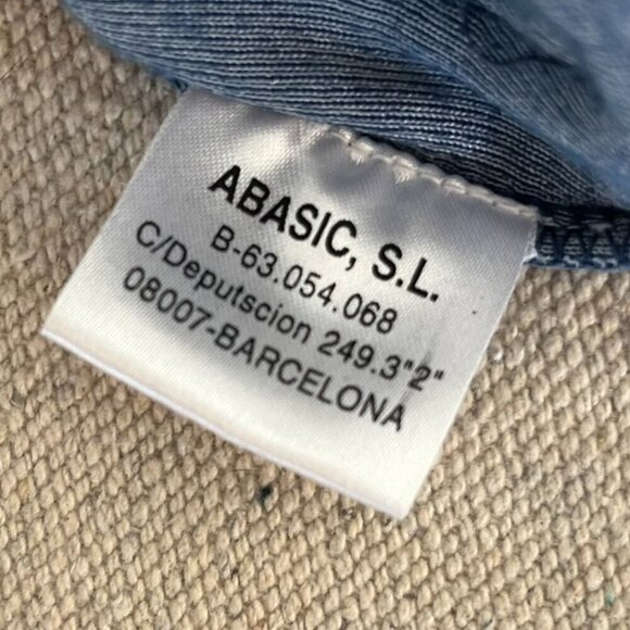 Lady Desigual Woman's Blue Velvet Velour Zip-Up Track Suit Top Hoodie Sz Med - Picture 6 of 7